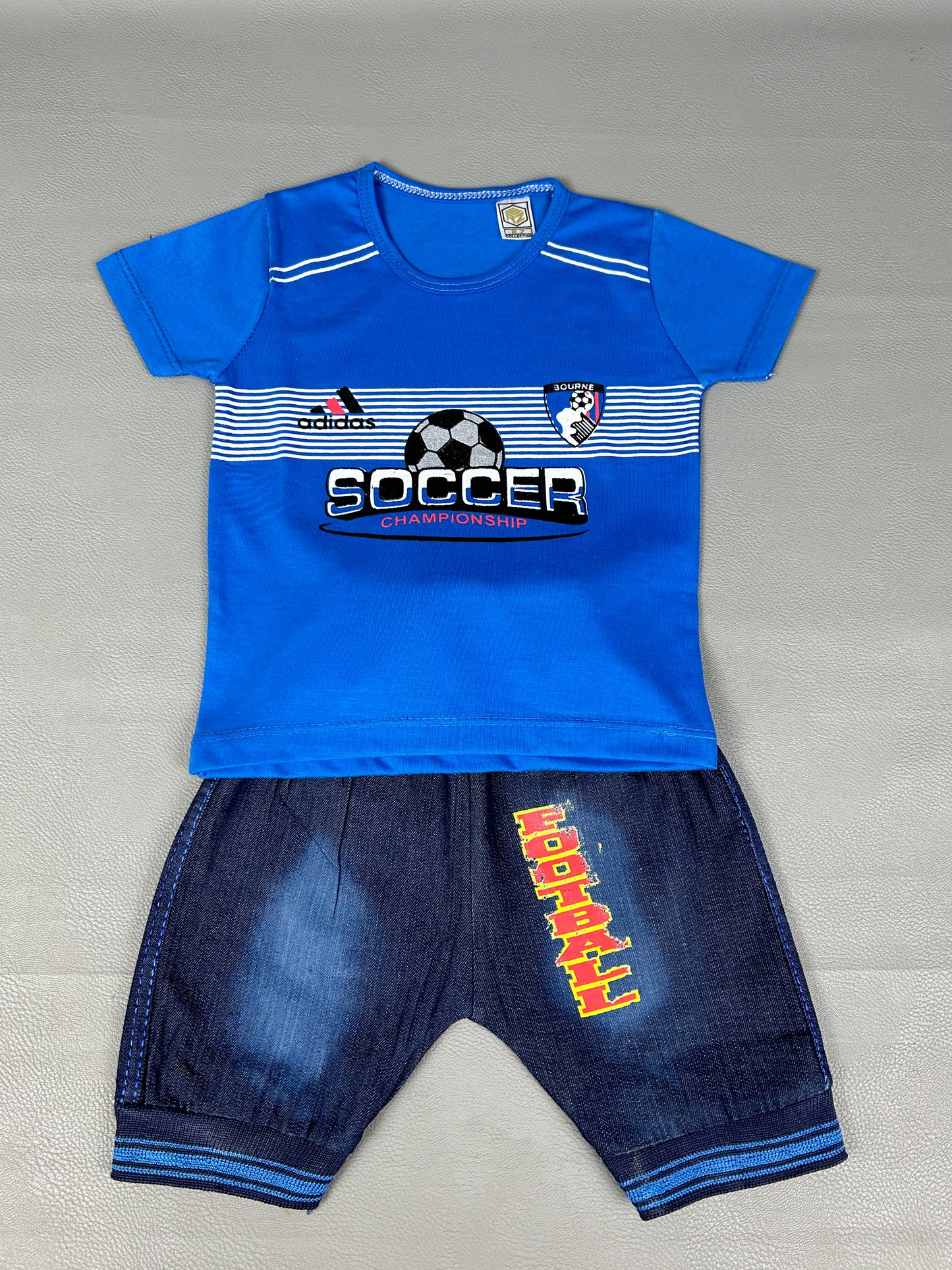 1Yr - 4Yrs Soccer Blue Suit For Kids RZ BS269