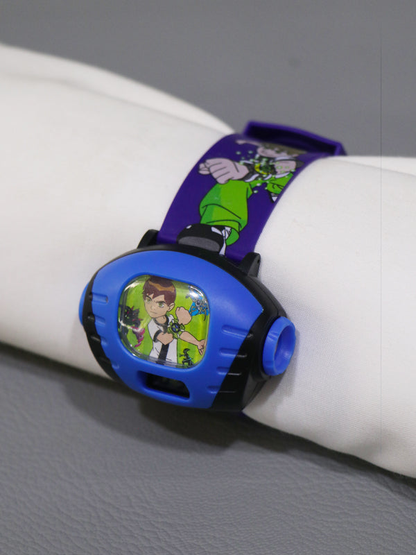 Purple Ben 10 Wrist Watch For Boys KWW20