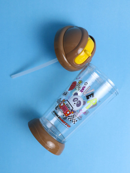 Baby Anti Spill Learning Sippy Cup Brown- 300ML