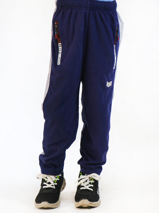 9Yrs - 14Yrs Navy Blue Jersey Trouser For Boys LF BT19