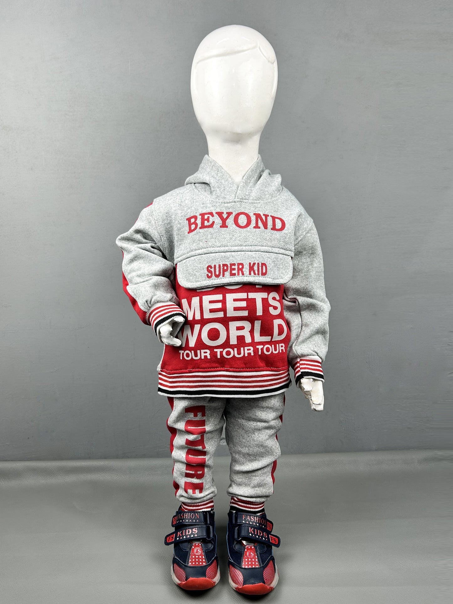 1Yr - 4Yrs Beyond Smoke White Suit For Kids RZ BS142