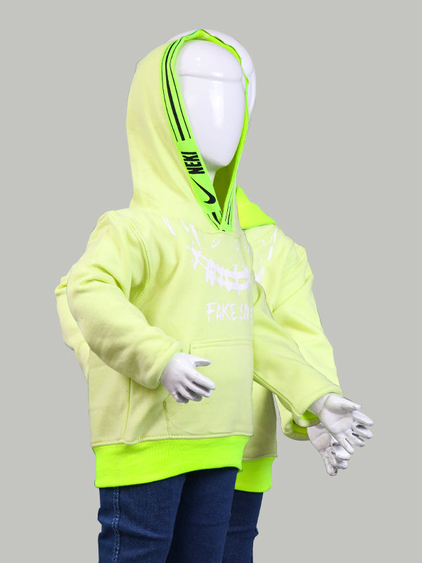 KH03 Kids Pullover Hoodie 1.5Yrs - 5Yrs FS Light Yellow