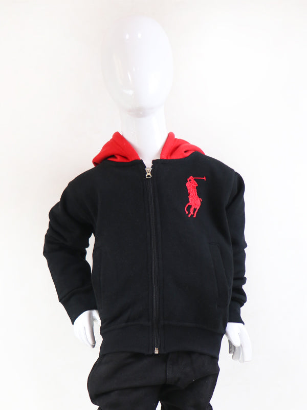 KH12 Kids Zipper Hoodie 2.5Yrs - 8Yrs Polo BRed