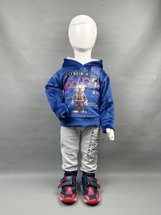 1Yr - 4Yrs Mickey Dark Blue Suit For Kids SG BS162