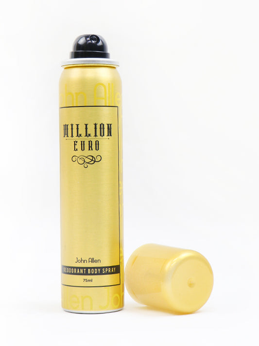 John Allen Deodorant Body Spray Million Euro - 75 ML