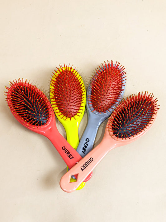 Multicolor Anti-Static Detangle Hairbrush/Cushion Base Hairbrush/Styling Brush D-90