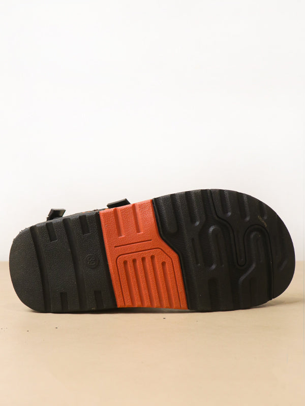 Black Casual Sandal For Mens SC MK35