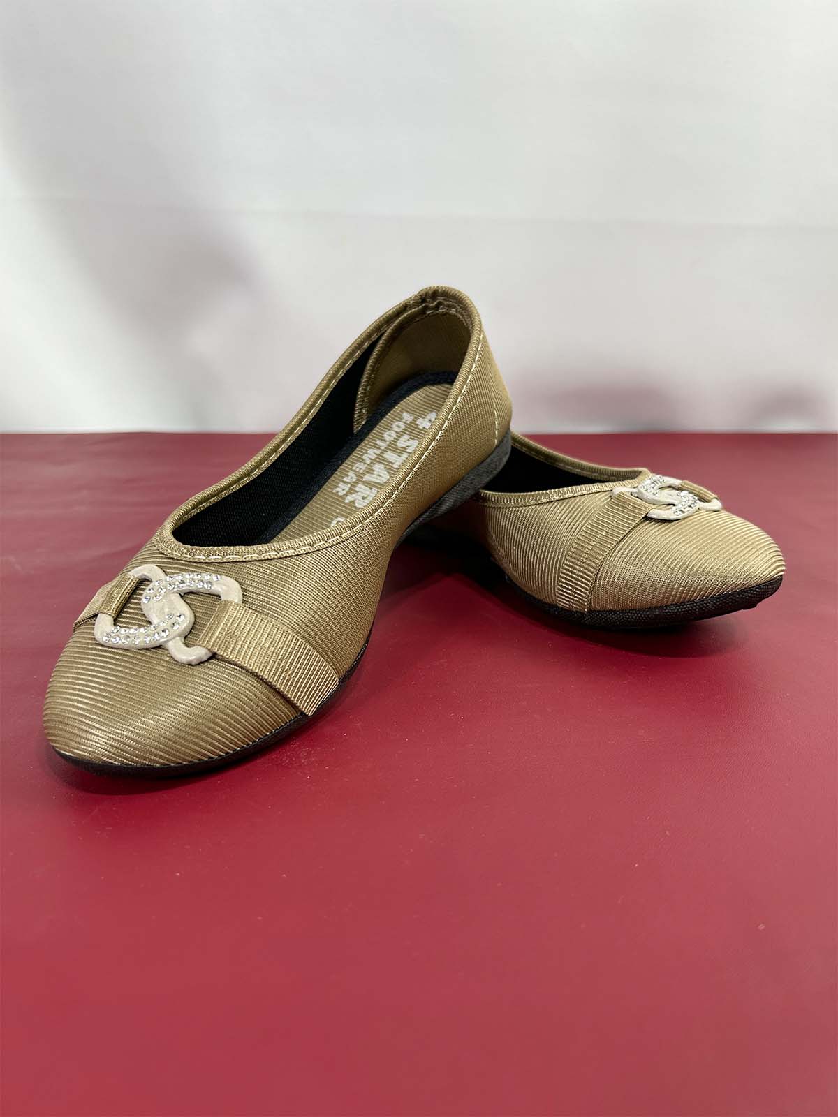 Beige Casual Pumps For Women WP11