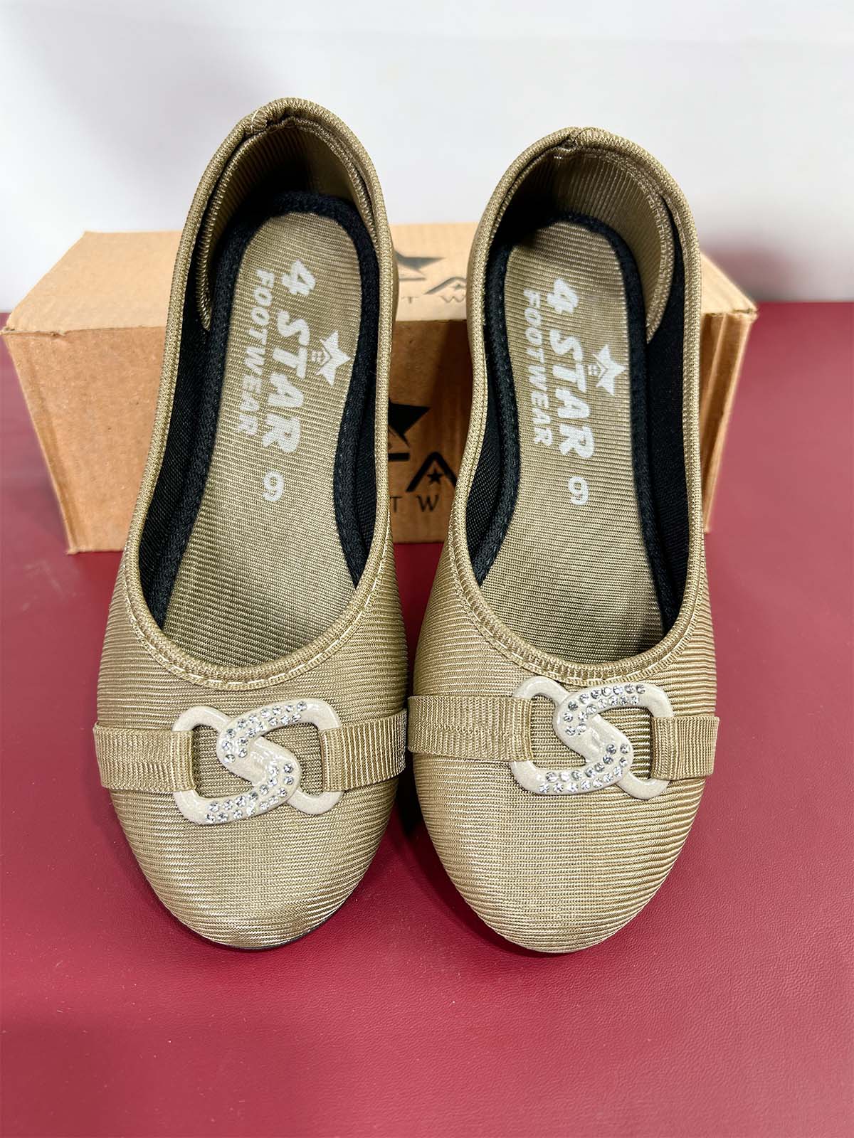 Beige Casual Pumps For Women WP11