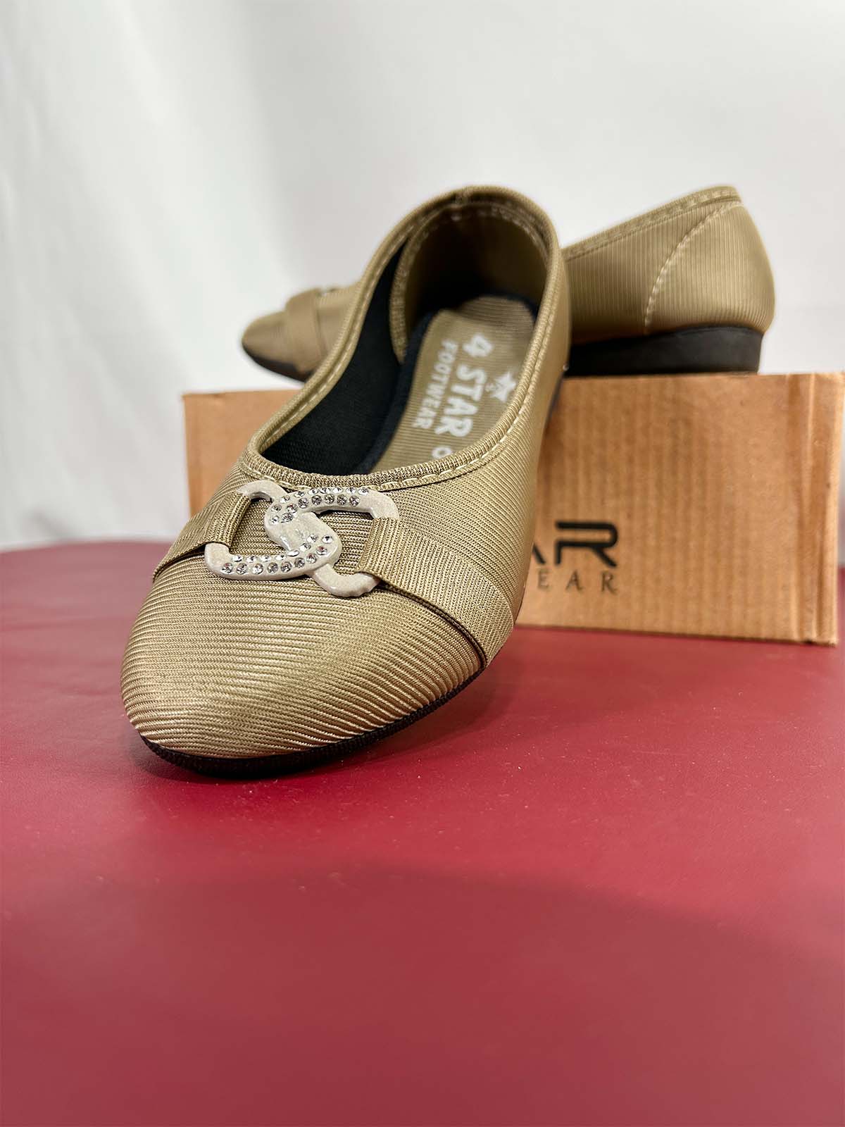 Beige Casual Pumps For Women WP11