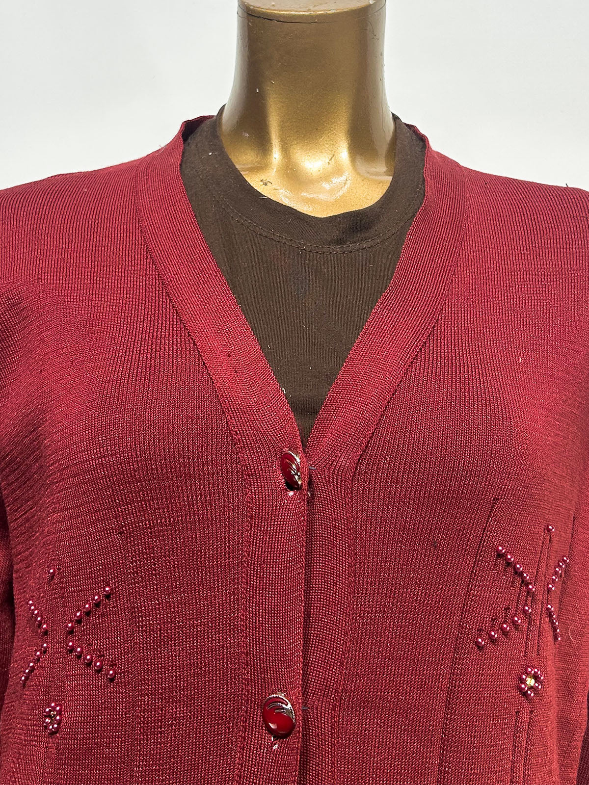 Pink Full Sleeves Sweater For Women WSW110