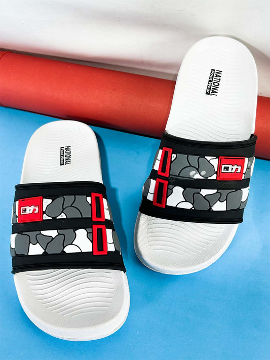 White Comfortable Slipper for Men MC110