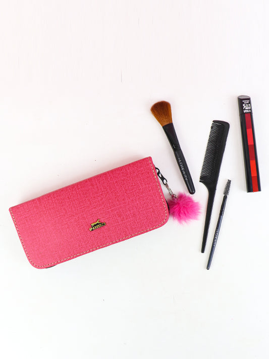 Printed Zipped Wallet for Girls 37