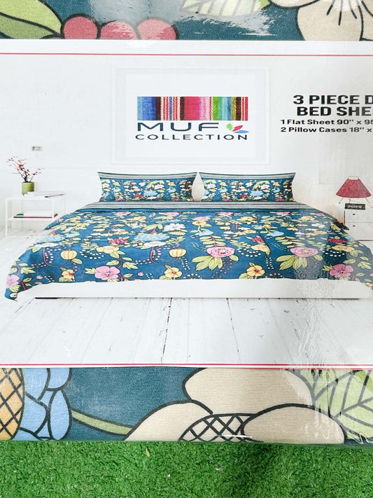 3Pc Double Bed Sheet BS110