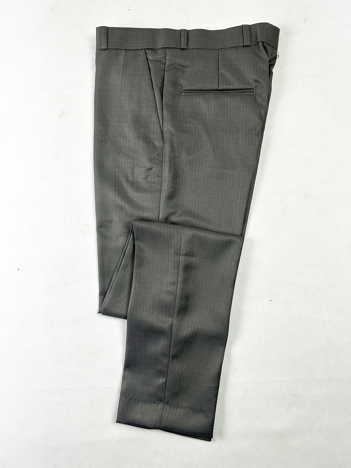 Steel Grey Formal Dress Pant For Men MFP111