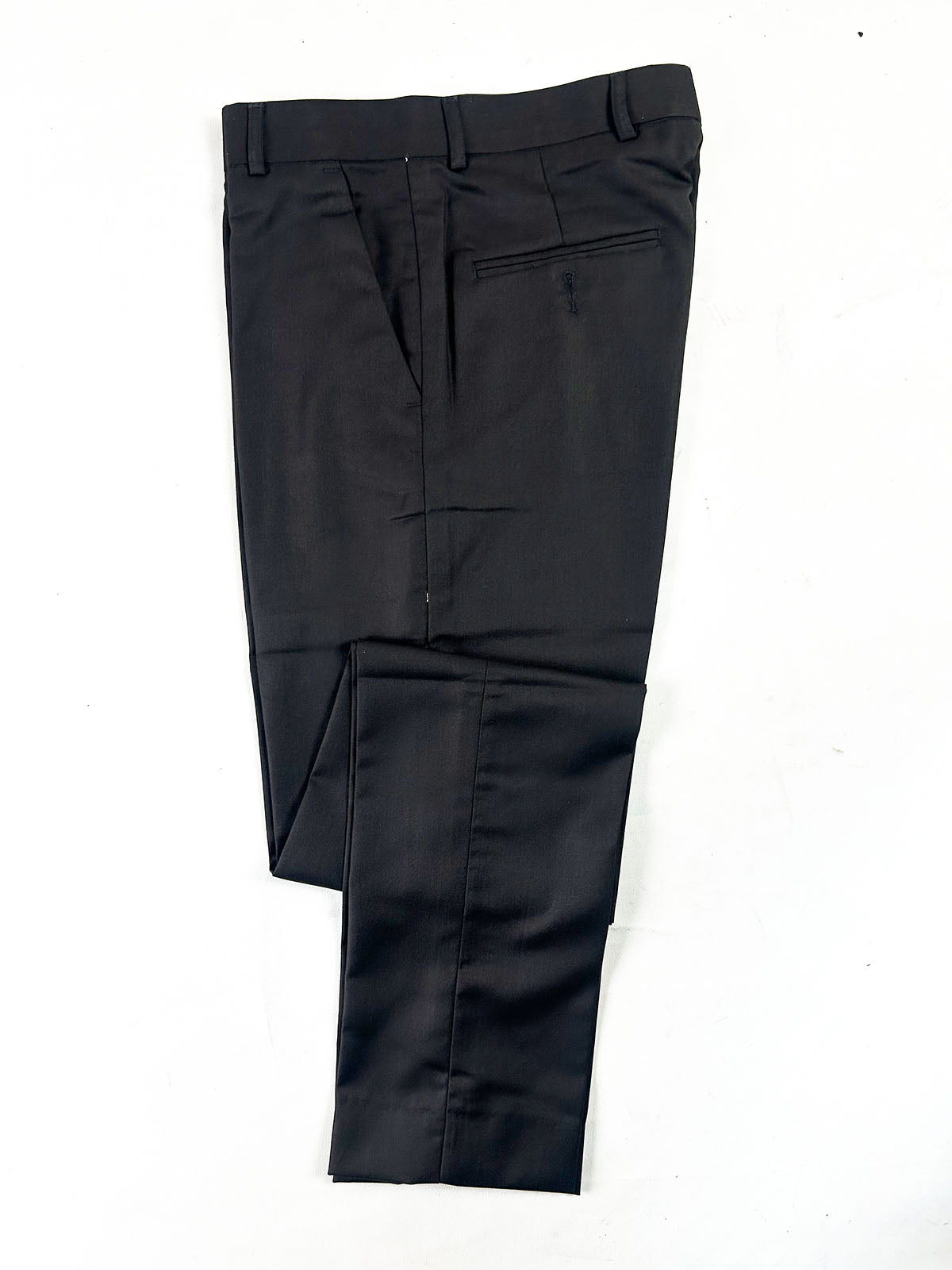 Jet Black Formal Dress Pant For Men MFP114