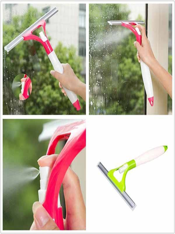 Spray Mini Wiper with built in Spray Bottle Multicolor