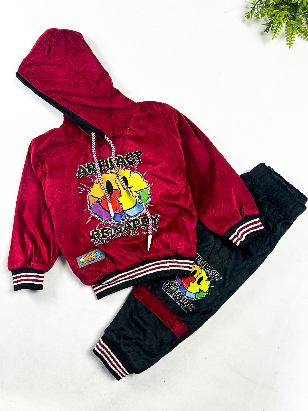 2Yrs - 5Yrs Red Suit For Kids BS852