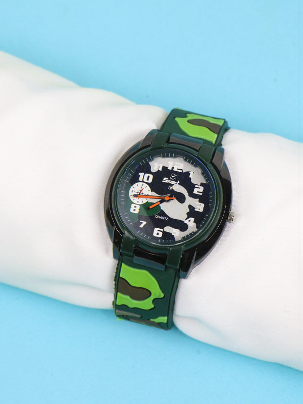 KWW04 Boys Wrist Watch Smart Green Pea