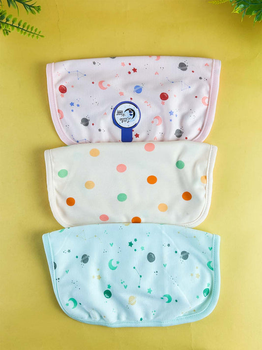 Pack Of 3 Face Towels/Napkins For Newborn D11