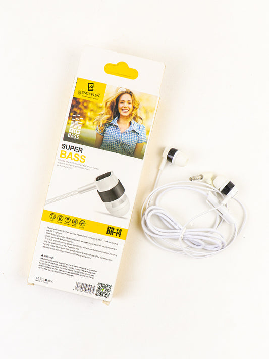 SSetPlus Super Bass Earphones BR-14