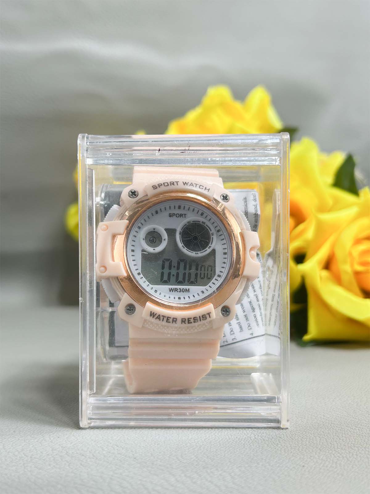 Pink Wrist Watch For Boys KWW83