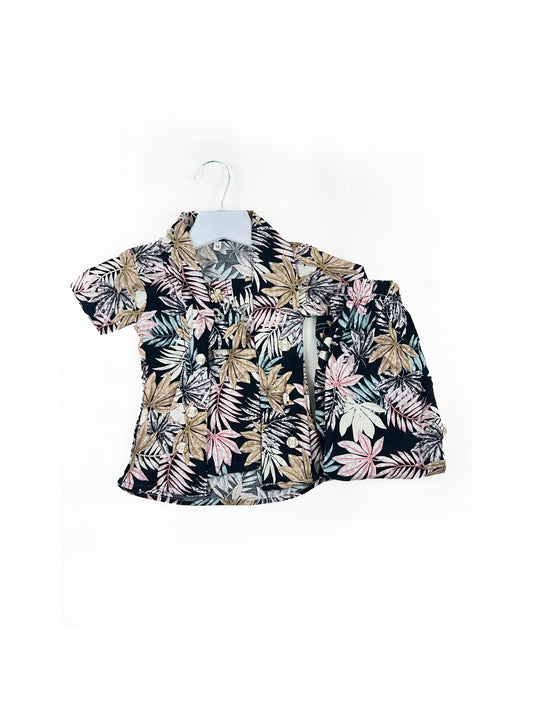 1Yrs - 4Yrs B Pink Frock For Girls linen RZ GF18