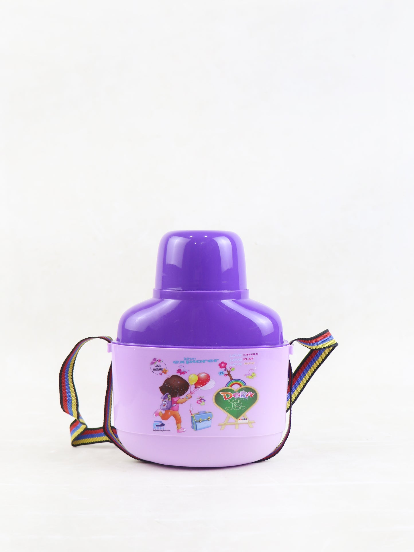 Kids Water Bottle Polo Cooler Dora Purple