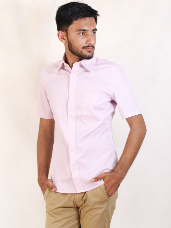MFS45 Men's Formal Dress Shirt Self Line