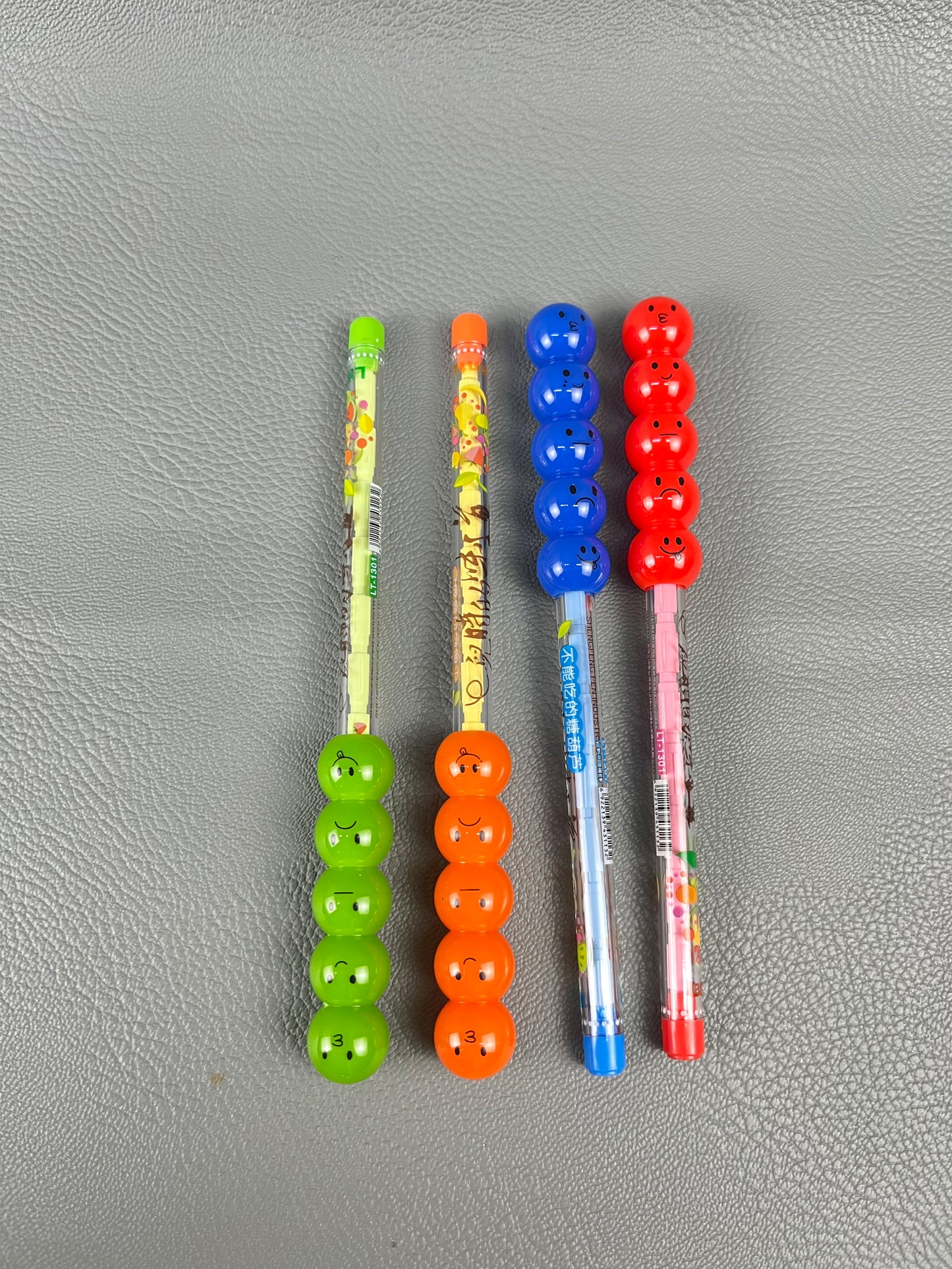 Pack of 4 Emoji Themed Mechanical Pencil