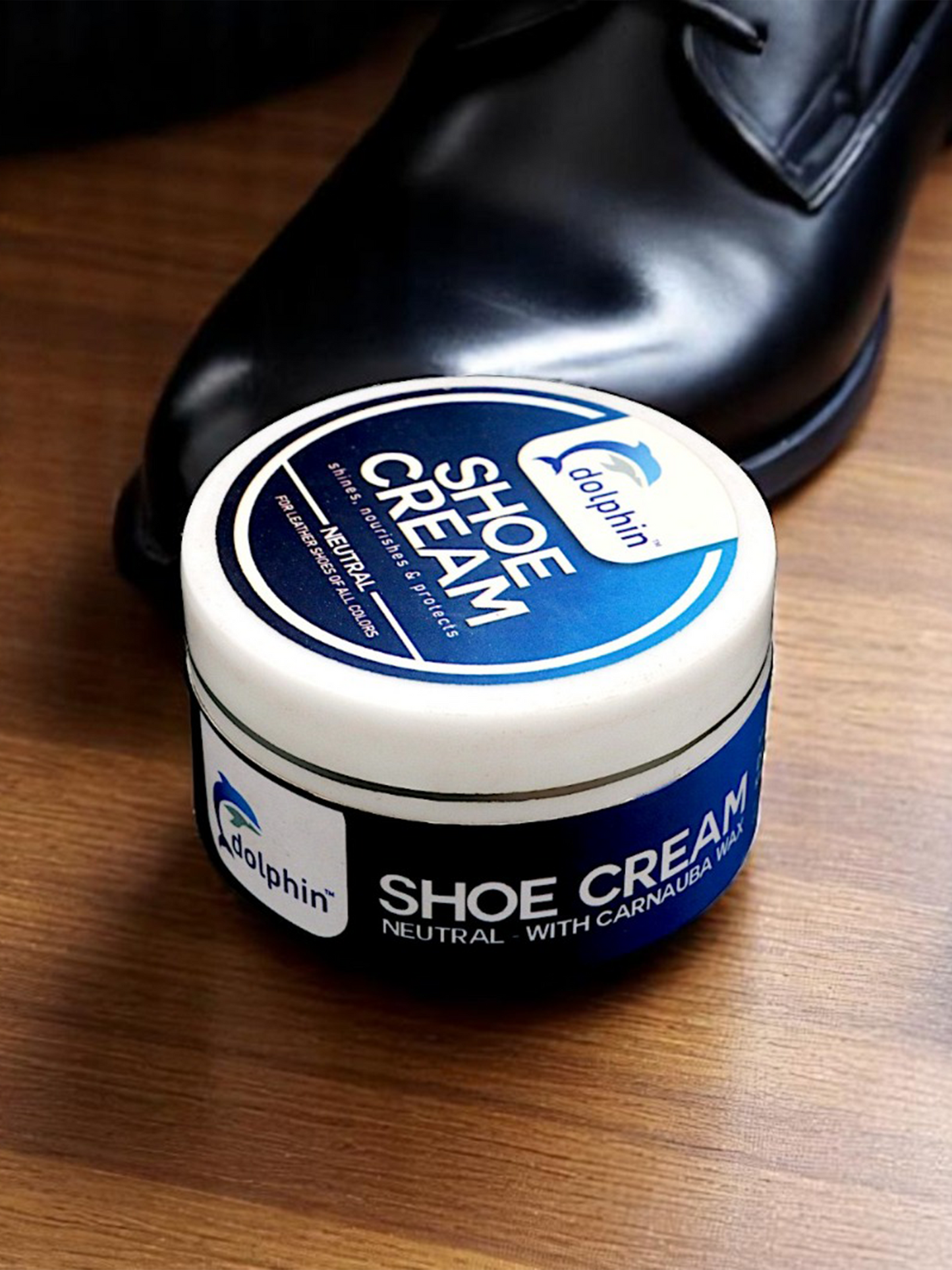 Dolphin Shines, Nourishes & Protects Shoe Cream SP11