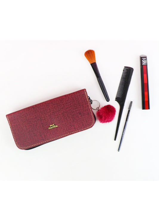 Printed Zipped Wallet for Girls 04