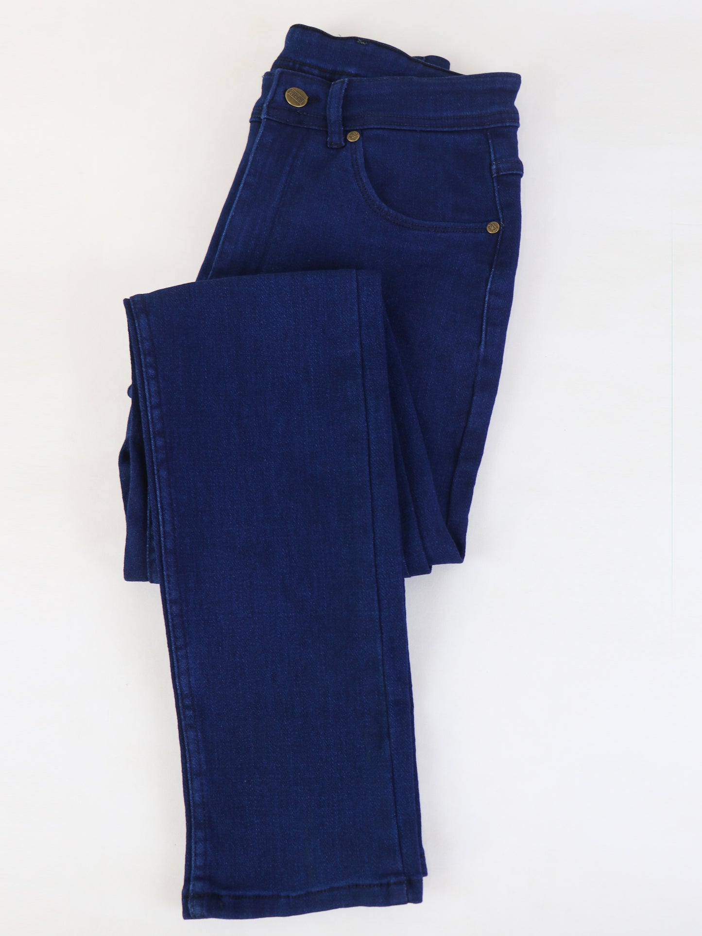 Men's Stretchable Regular Fit Denim Jeans Dark Blue