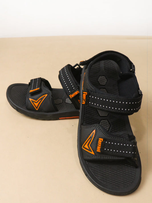 Black Casual Sandal For Mens SC MK34