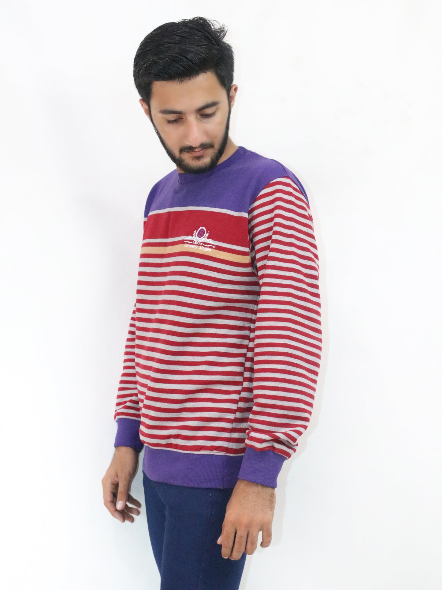 Red Sweatshirt For Men's MSS10