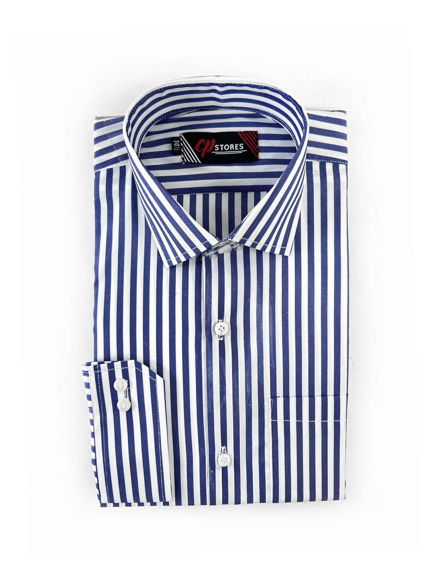 Blue Lines Formal Dress Shirt For Men MFS352