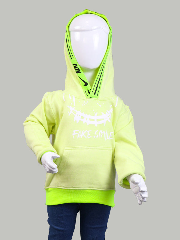 KH03 Kids Pullover Hoodie 1.5Yrs - 5Yrs FS Light Yellow