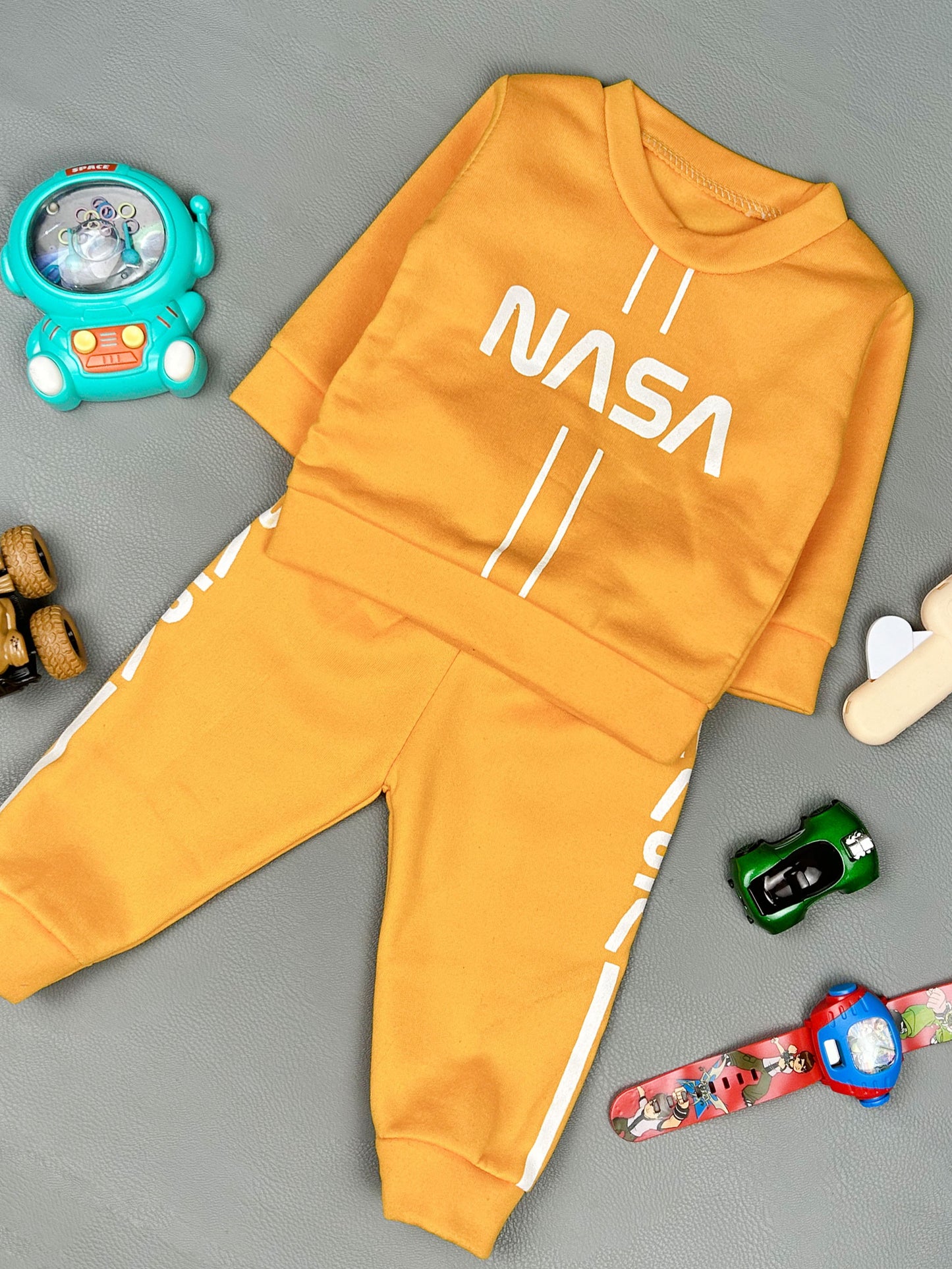 3Mth - 9Mth Nasa Yellow Suit For Newborns SG NBS154