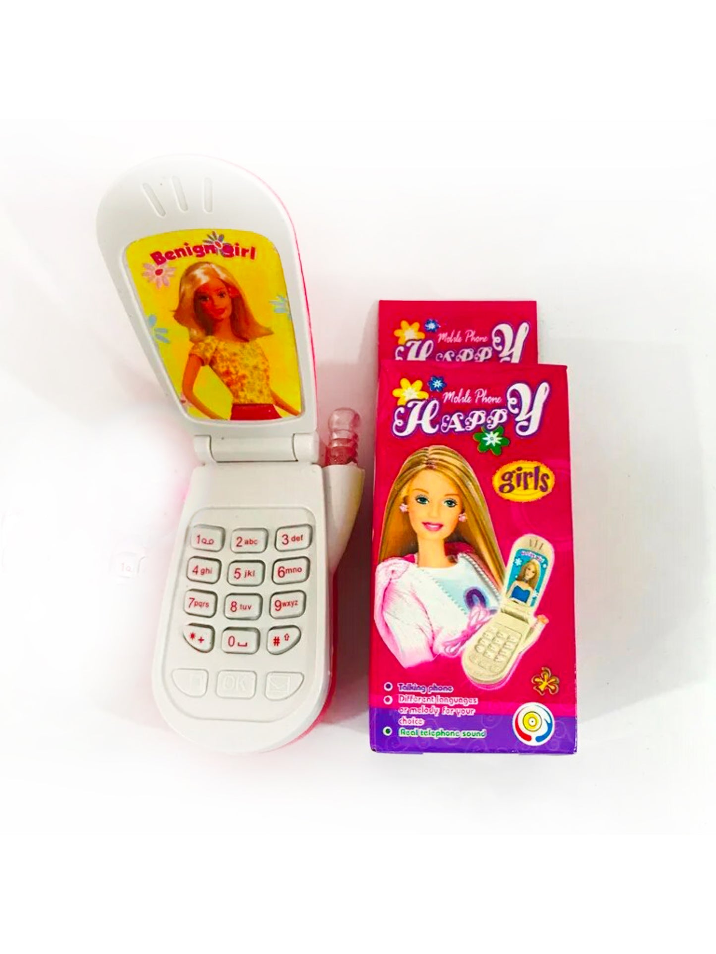 Mini Foldable Mobile Phone Toy for Kids KTY139