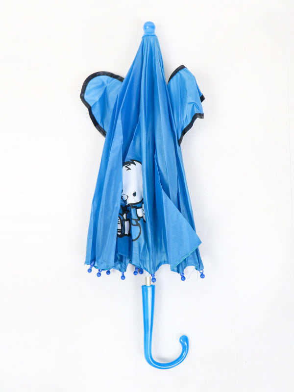 Small Kids Cartoon Umbrella Blue KU02