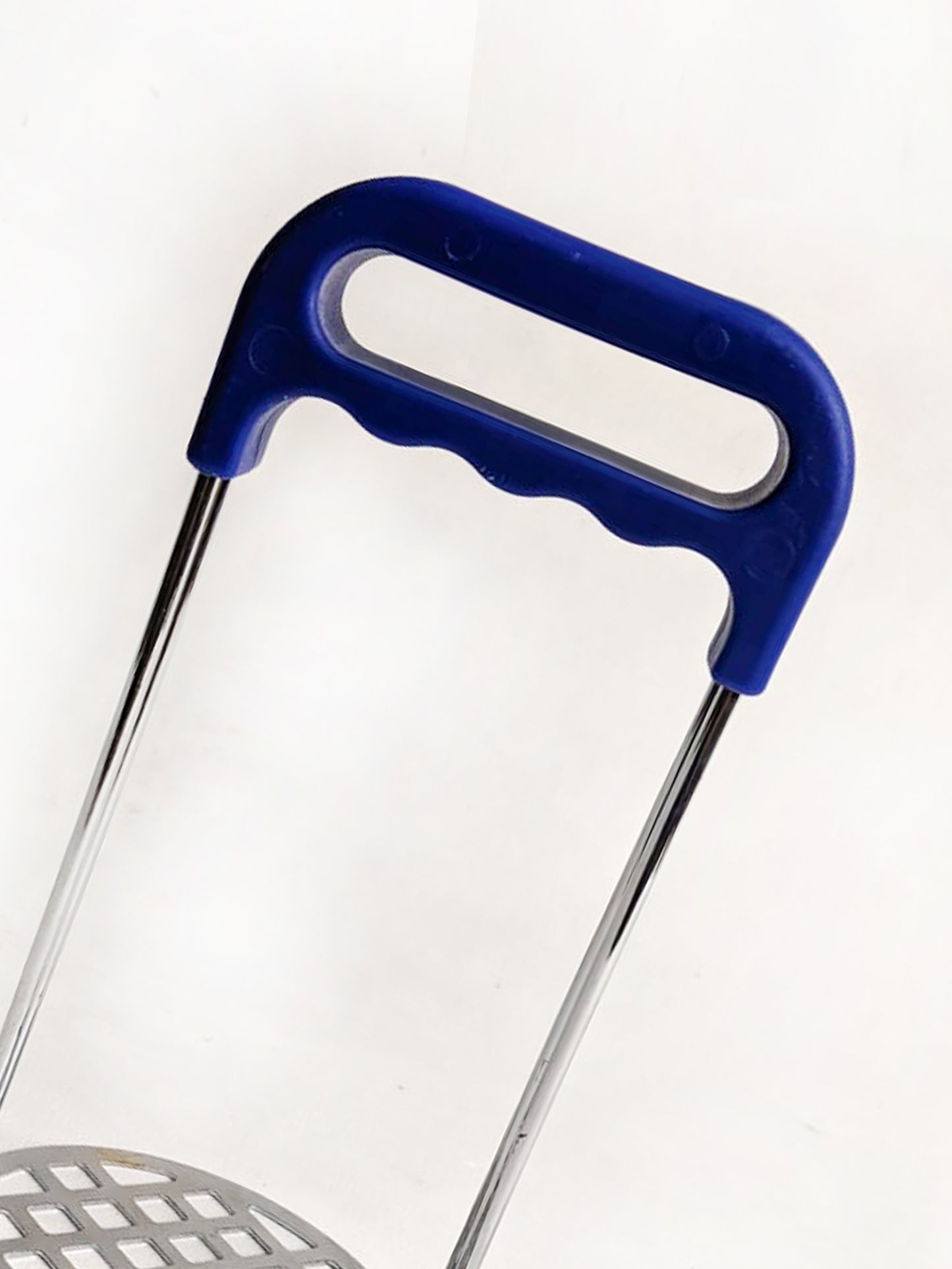 Multicolor Stainless Steel Potato Masher with Comfortable Grip