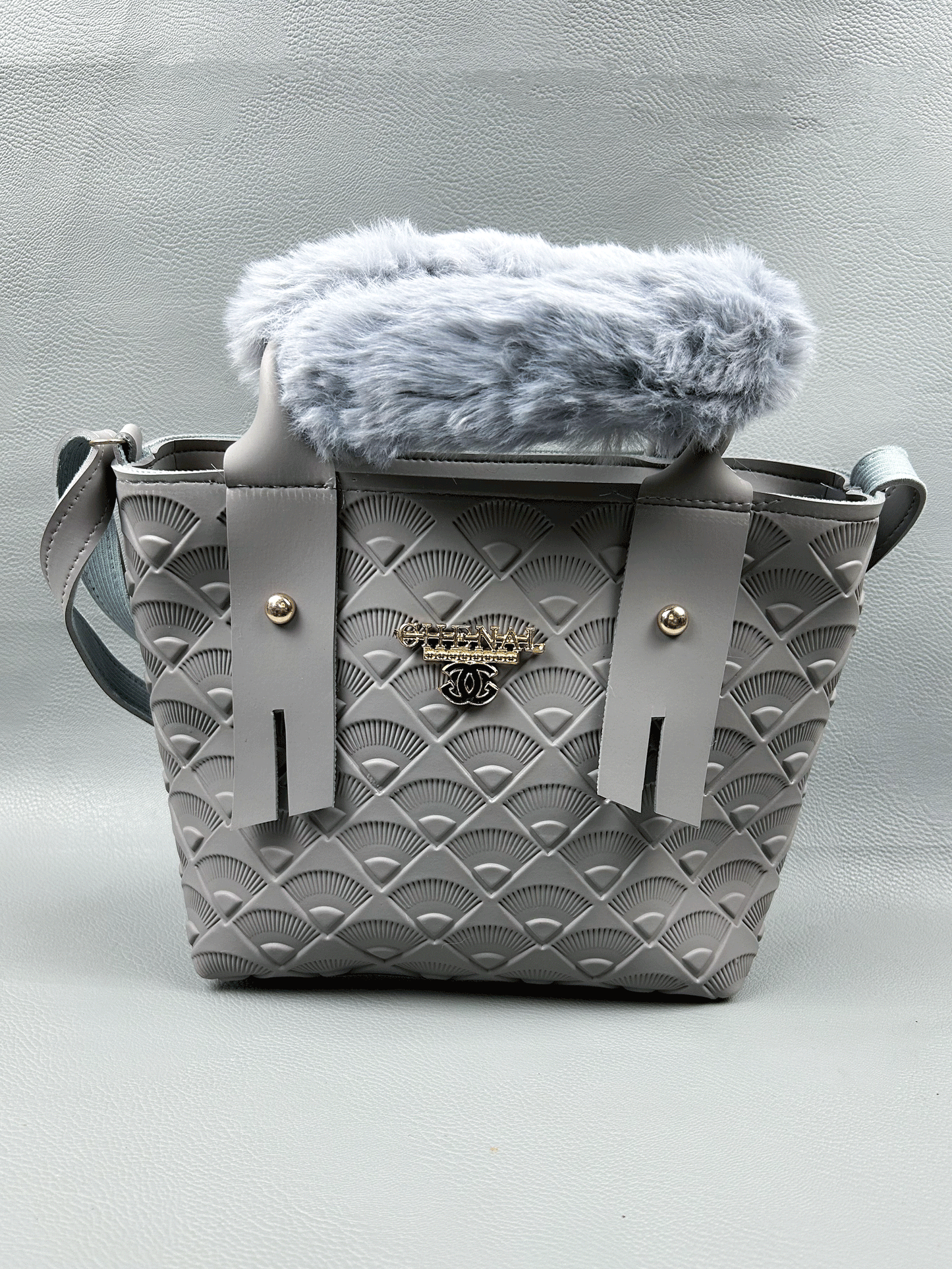 Grey Handbag For Women's WHB91