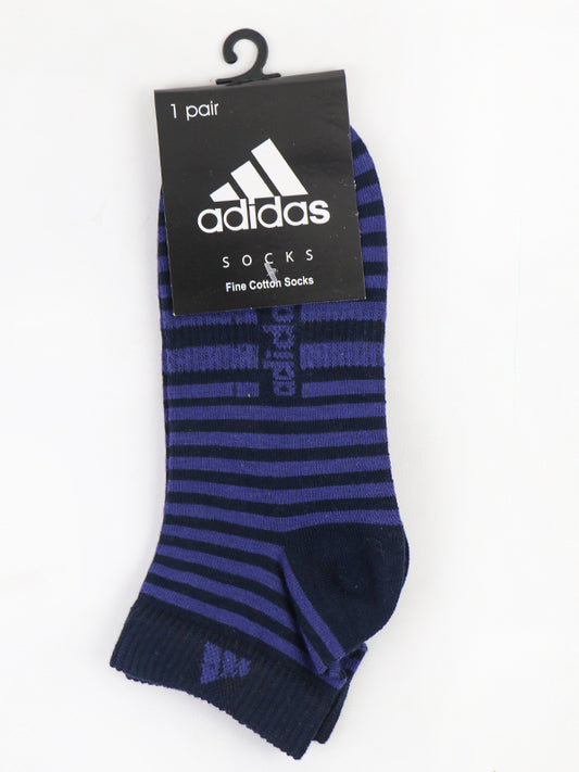 AD - Ankle Socks Striped Purple 01
