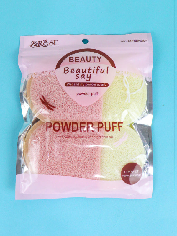 Pack Of 2 Beauty Makeup Powder Puff