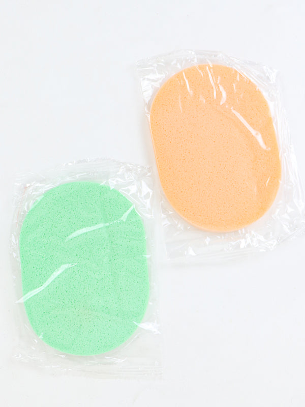 Pack Of 2 Makeup Sponge Beauty Blender Puff Multicolor