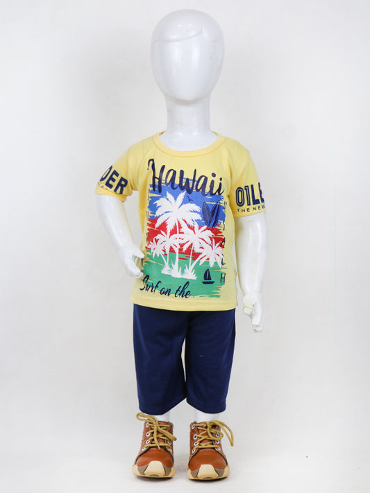 BS27 RG Kids Suit 1Yr - 4Yrs Hawaii Yellow