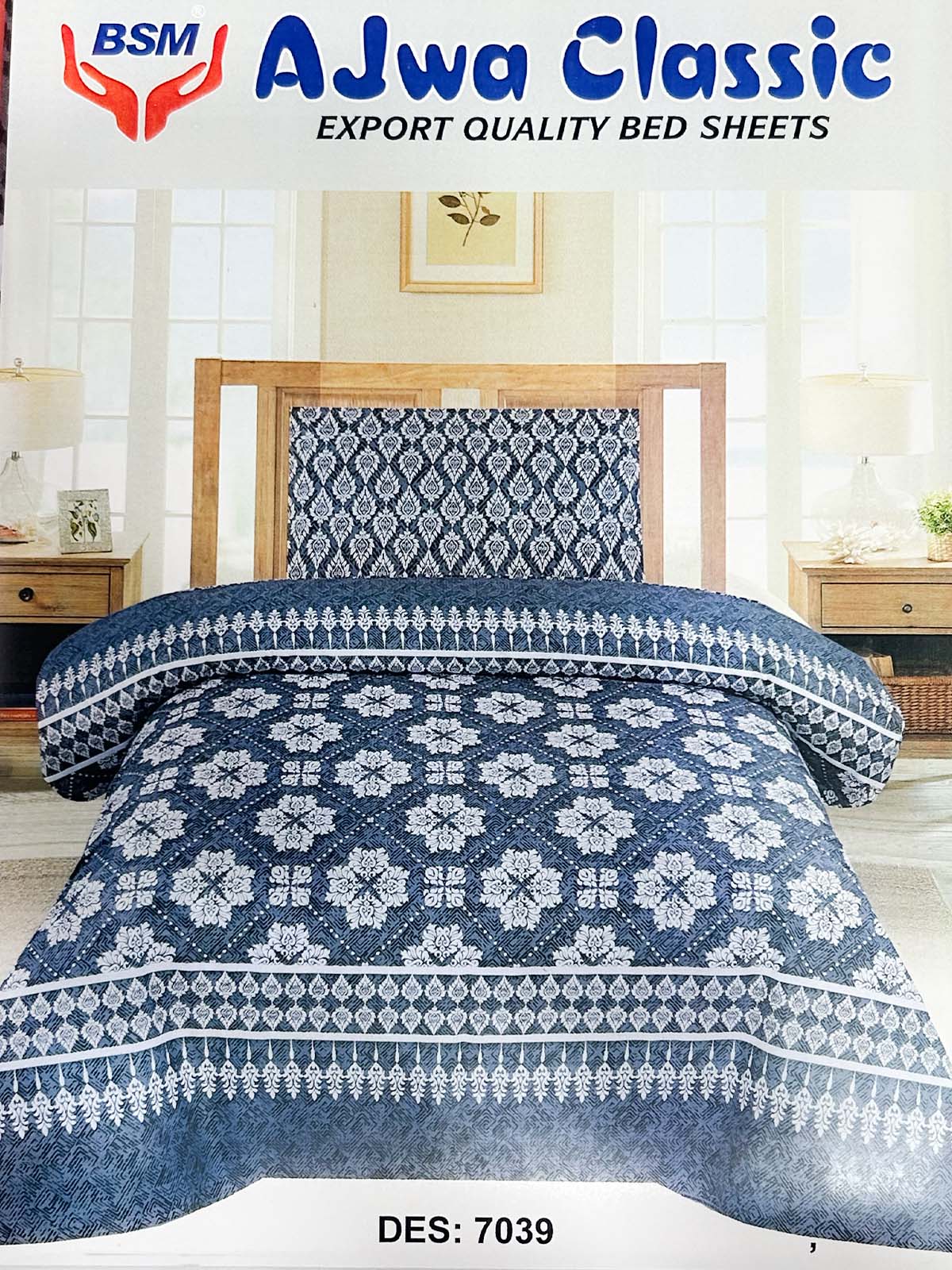 2Pc Single Bed Sheet BS126