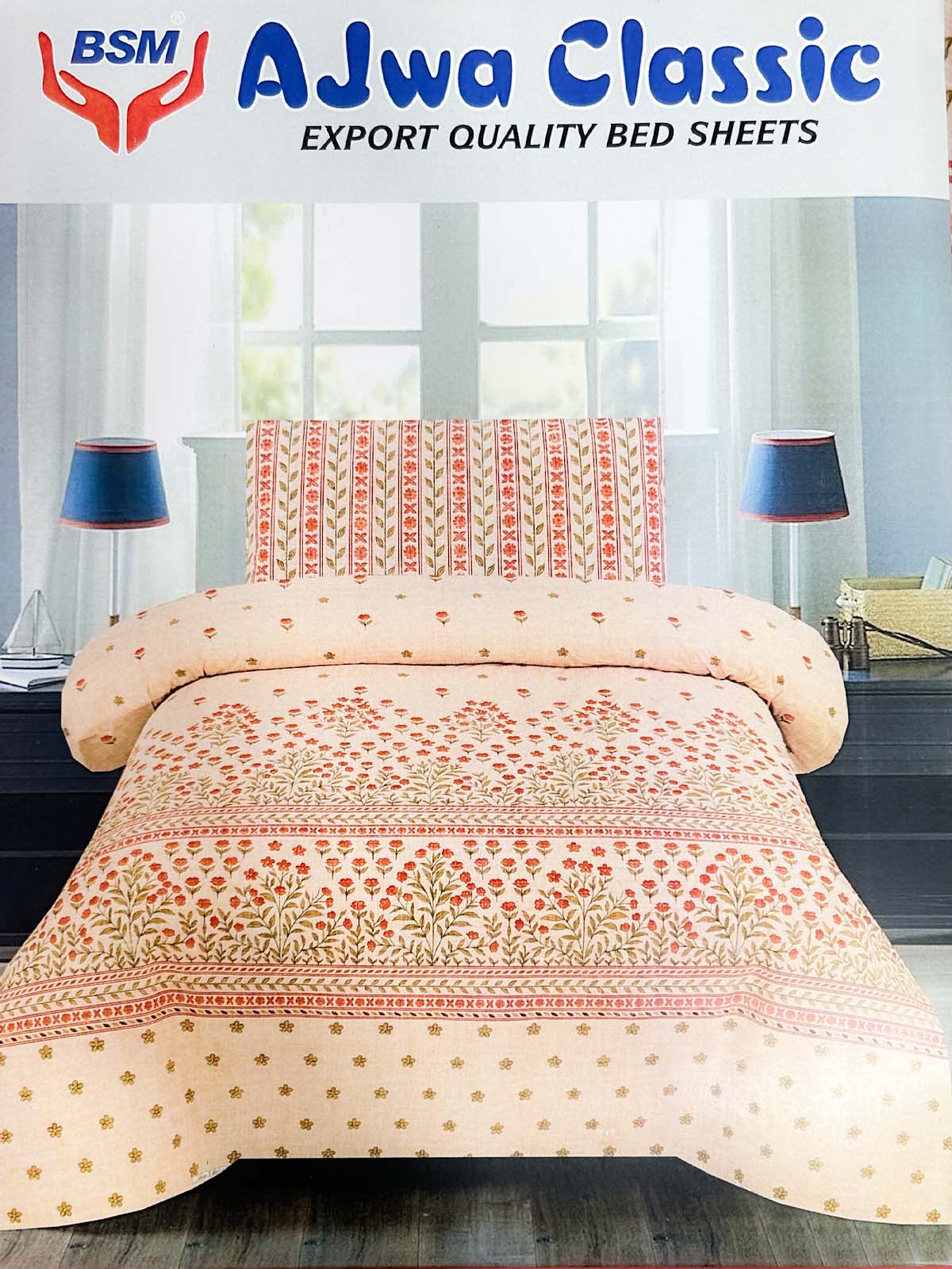 2Pc Single Bed Sheet BS127