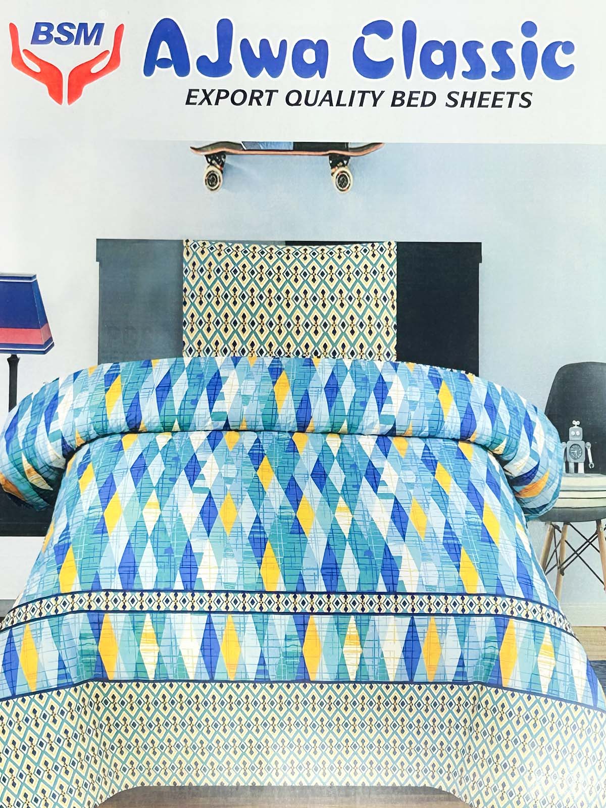 2Pc Single Bed Sheet BS128