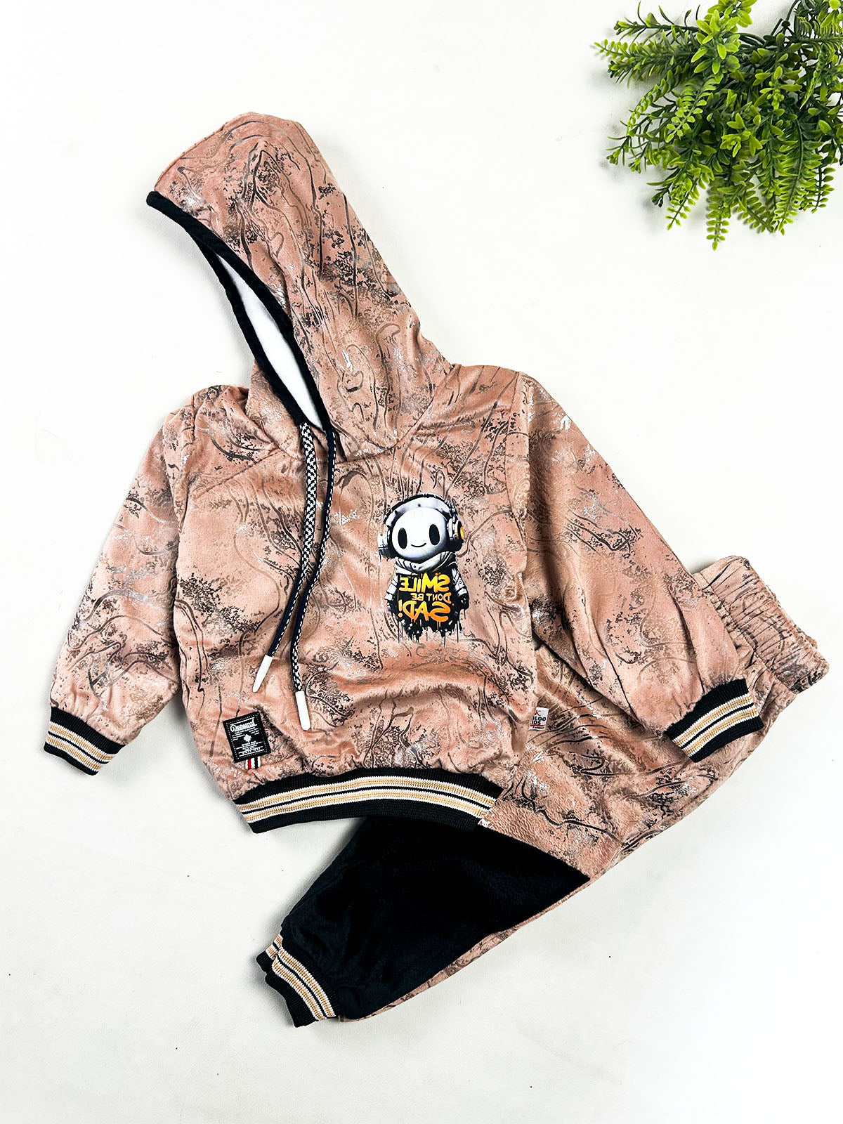 2Yrs - 5Yrs Light Peach Suit For Kids BS855